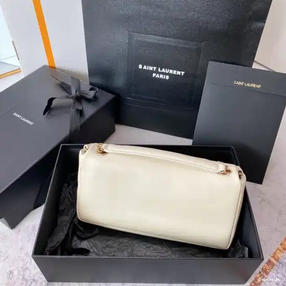 IN LAMBSKIN CALYPSO YSL PLUNGED 0603